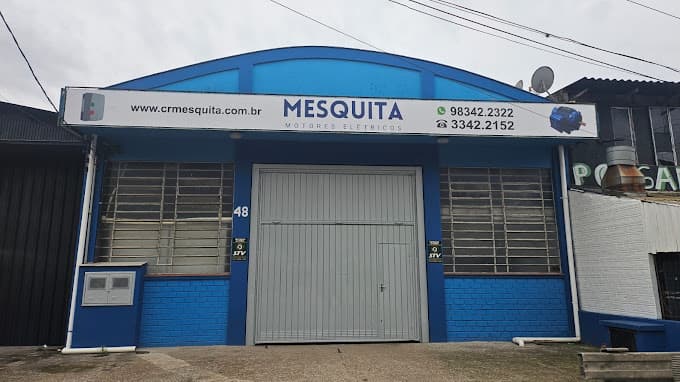 Fachada da fábrica da CR Mesquita, em Porto Alegre